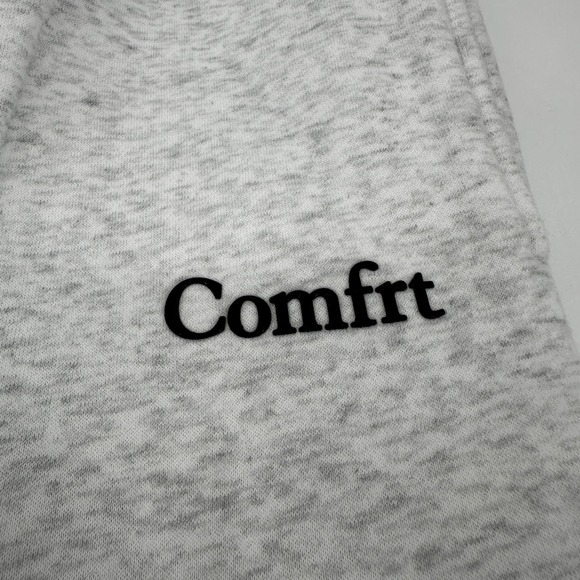 Comfrt Cloud Sweatpants Light Grey Heathered Joggers Lounge Pants XL Baggy - Picture 2 of 12